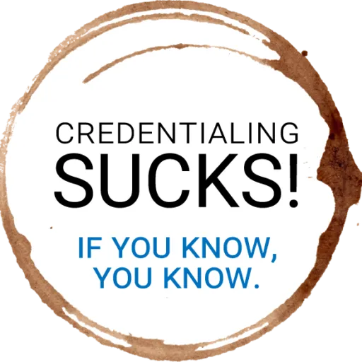 Credentialing Sucks Logo